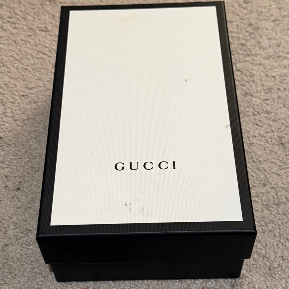 Gucci Black and White Shoe Box